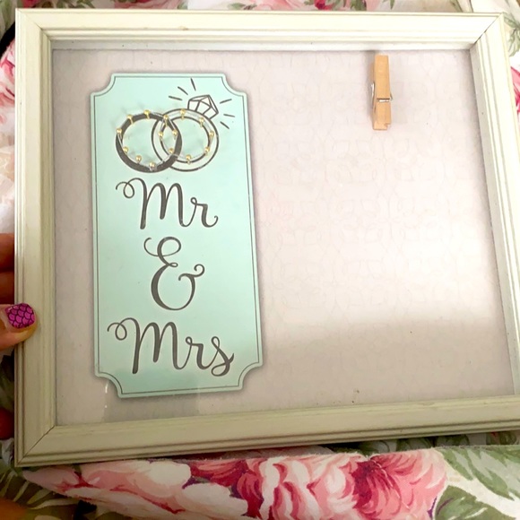 Other - New😍Wedding Photo FRAME Mr & Mrs❤️